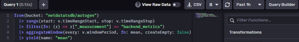InfluxDB Migration to version 2