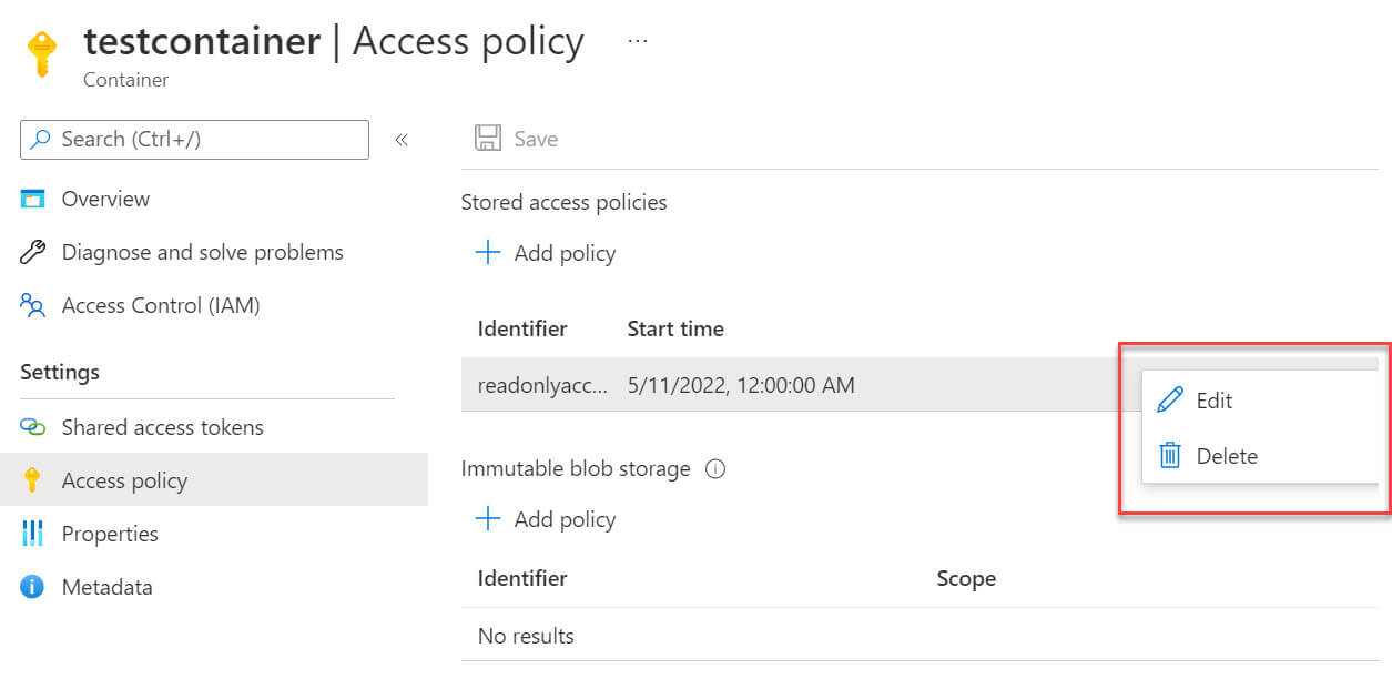 Understanding Shared Access Signature and Access Policy in Azure