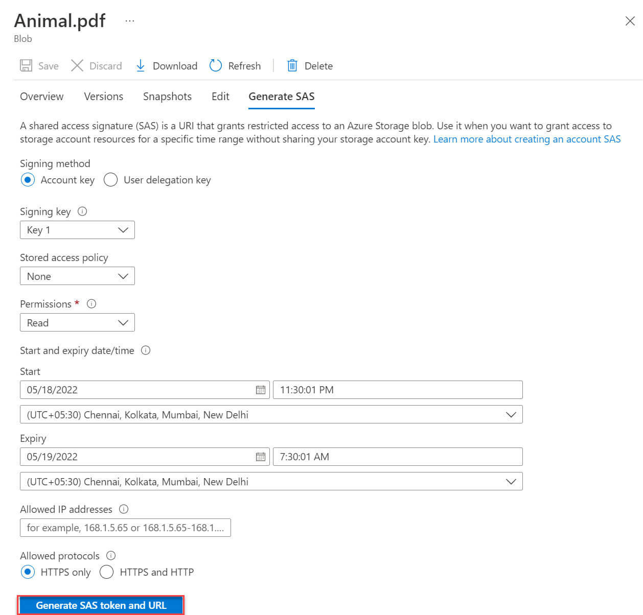Understanding Shared Access Signature and Access Policy in Azure