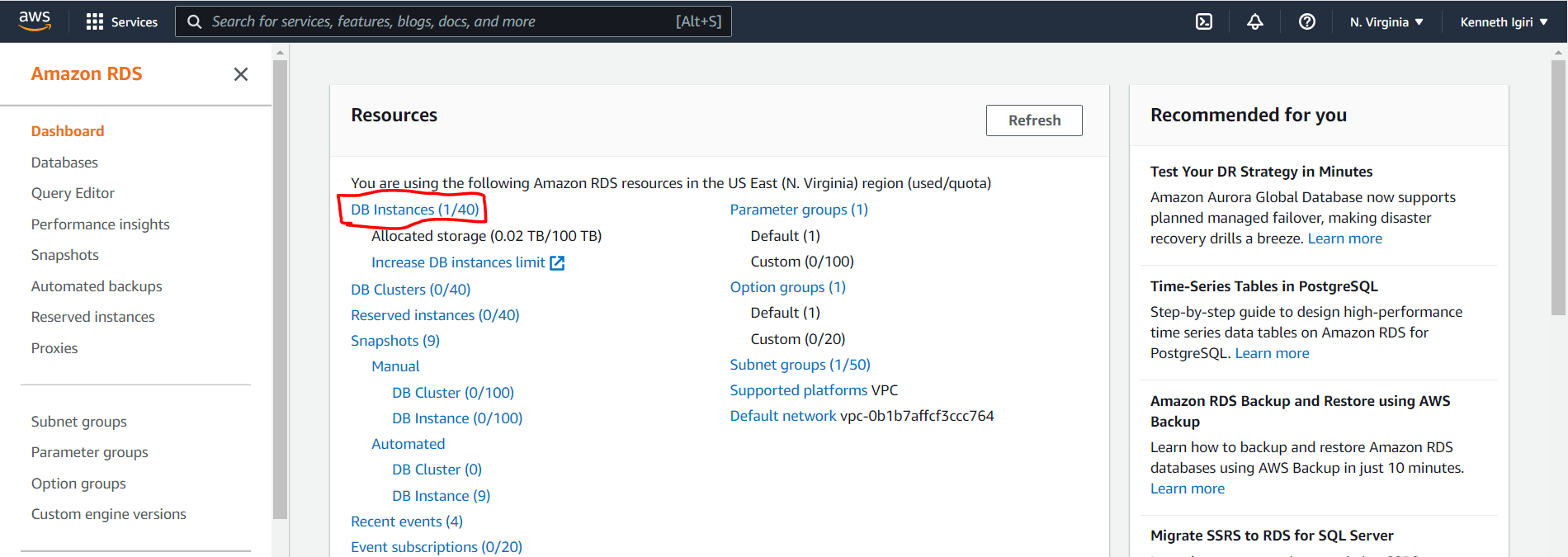 Amazon RDS Configuring a Connection to a SQL Server Instance