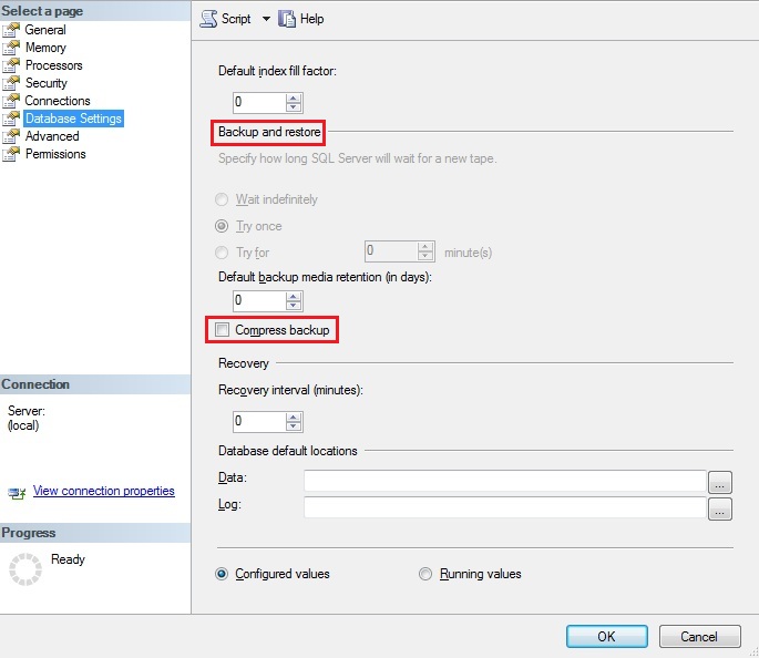 SQL Server Backup Compression Know the Advantages