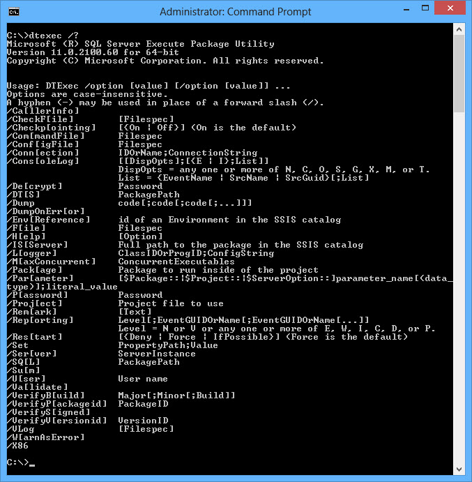 Ways to use and execute SQL Server Integration Services packages