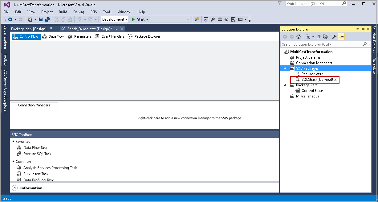 Overview of SSIS Package Logging