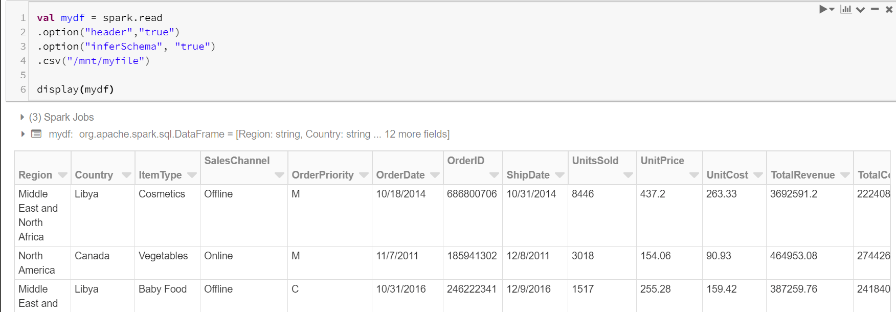 Accessing Azure Blob Storage from Azure Databricks