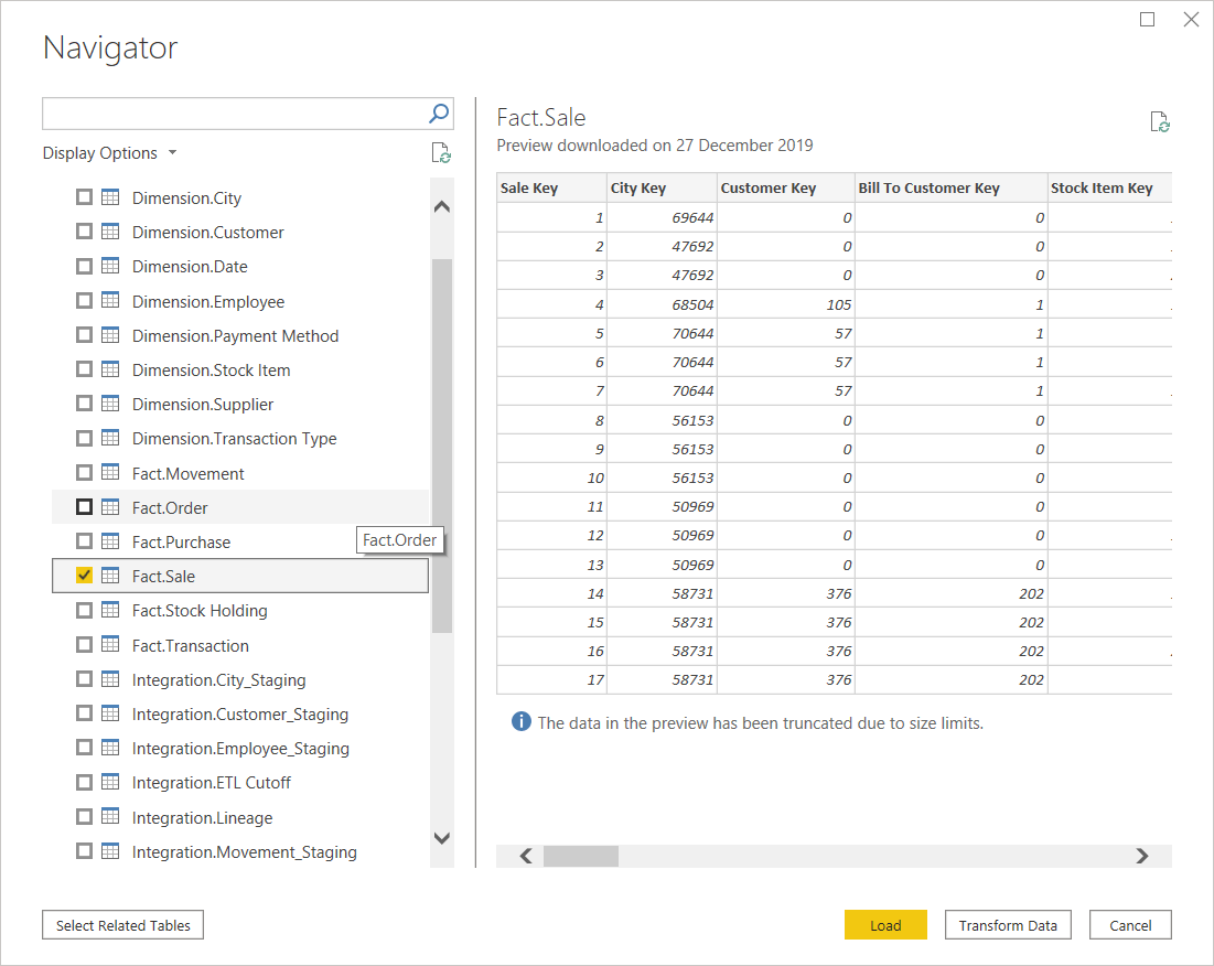 Using a Date Dimension Table in Power BI