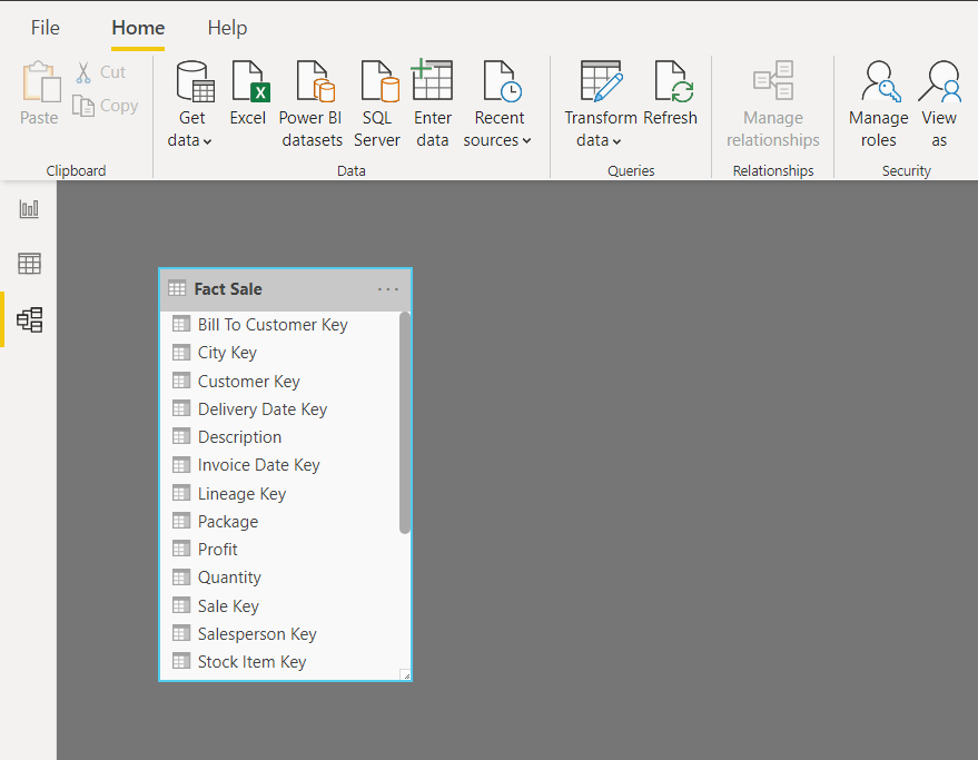 Using a Date Dimension Table in Power BI