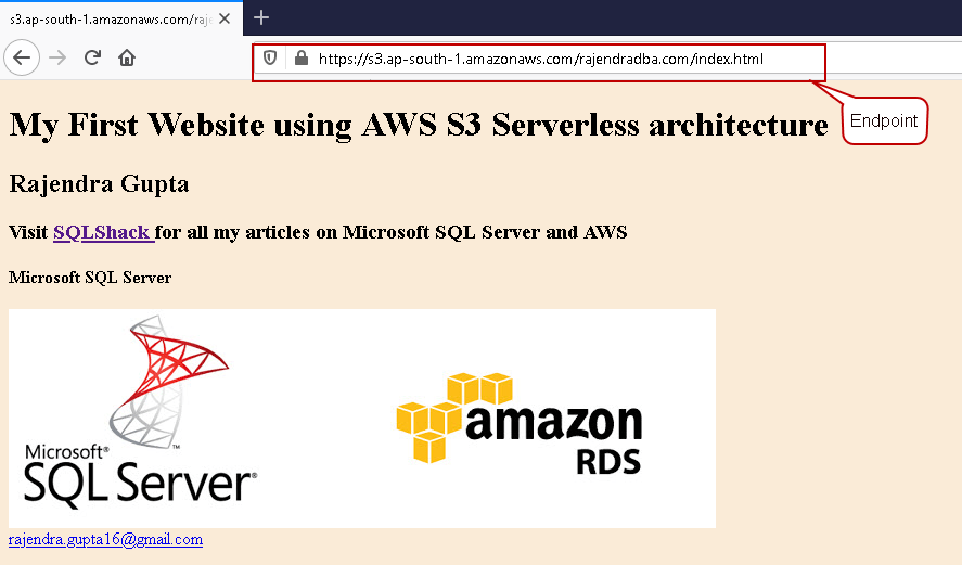 Launch a static website using AWS S3 buckets