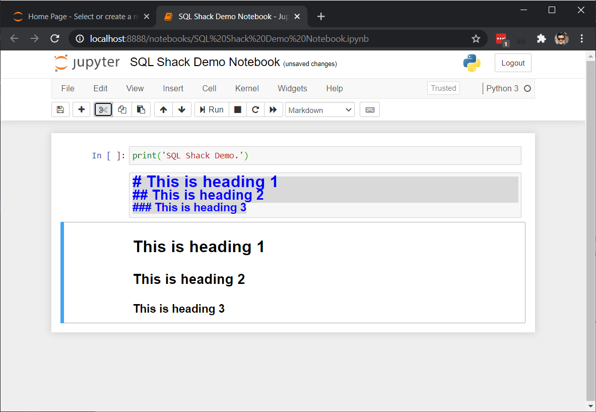 Getting started with Jupyter Notebooks