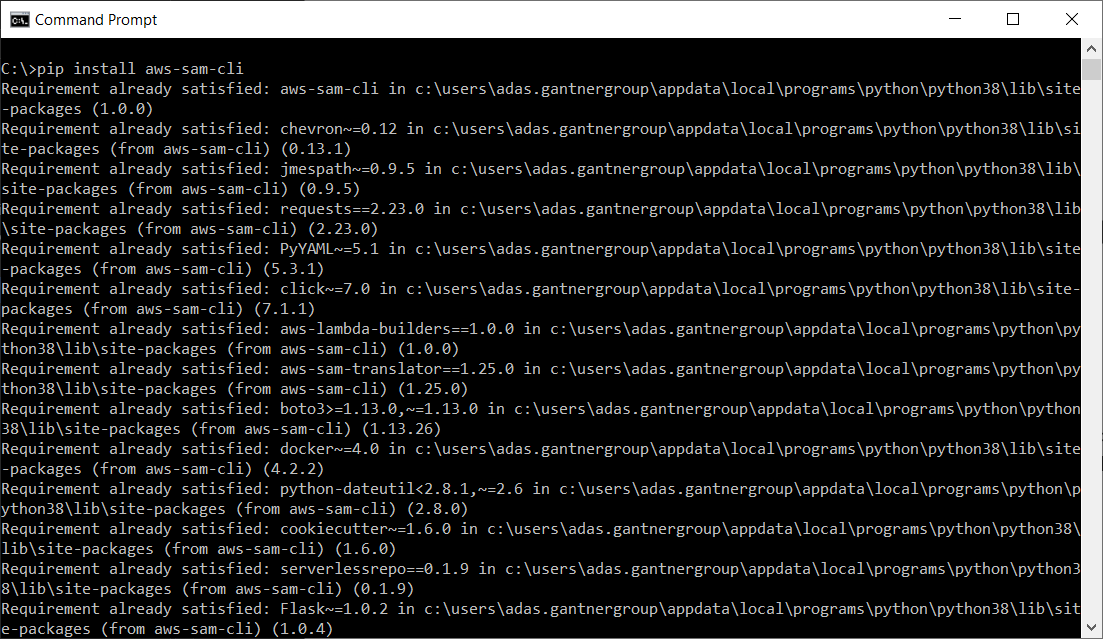 Getting started with the AWS SAM CLI