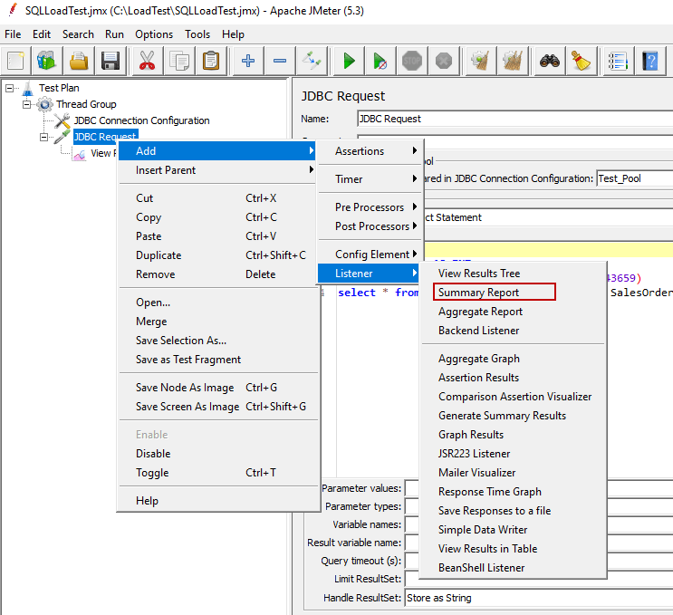 Performing a Load Test on SQL Server using Apache JMeter Sudhakar's blog