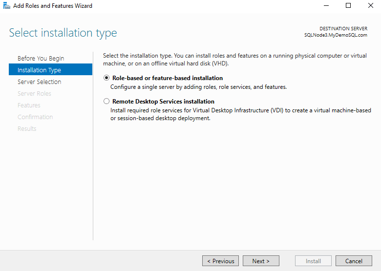 Install SQL Server Express on Windows Server 2016 using docker containers