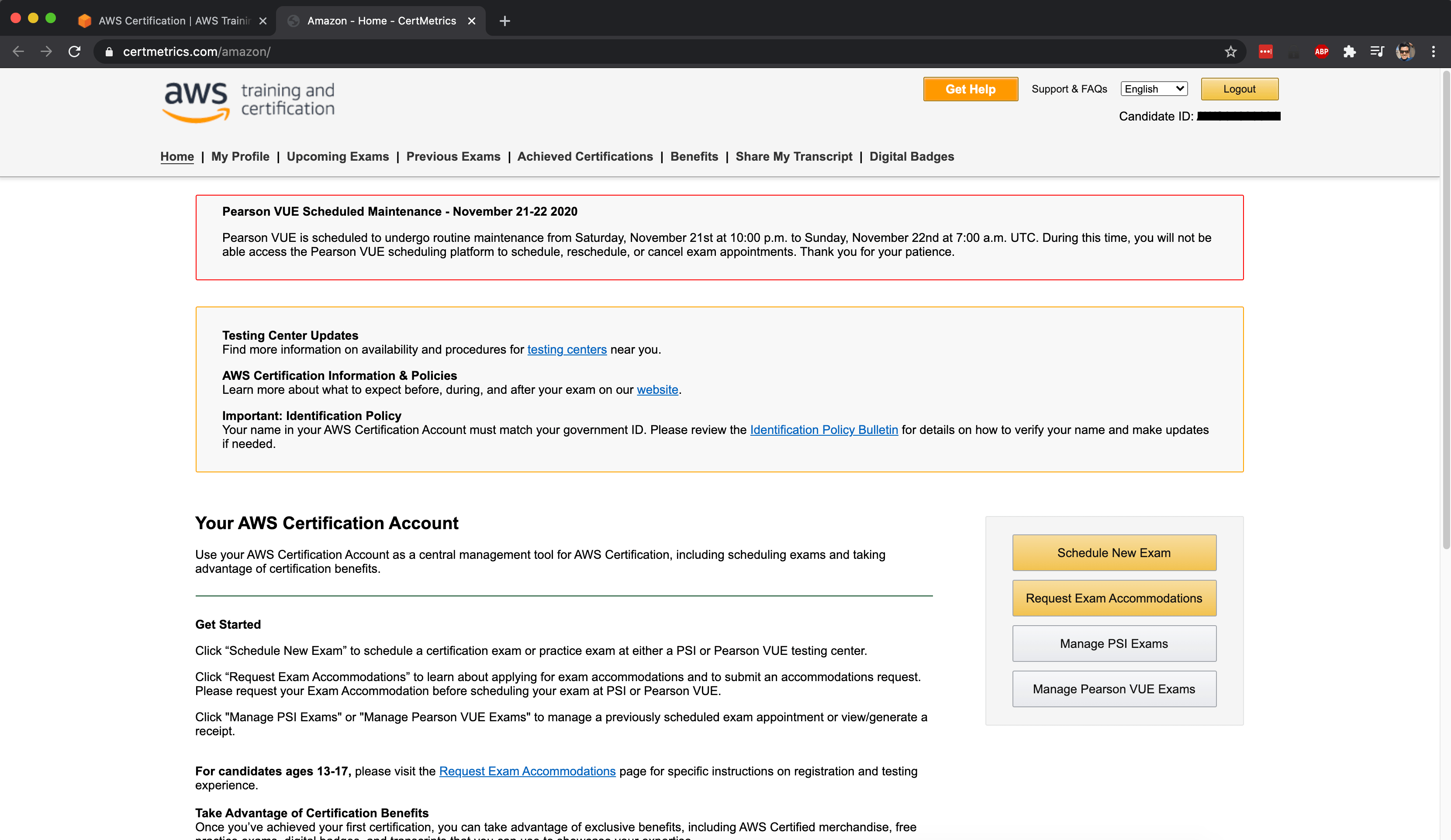 Preparing for the AWS Certified Cloud Practitioner (CCP) exam