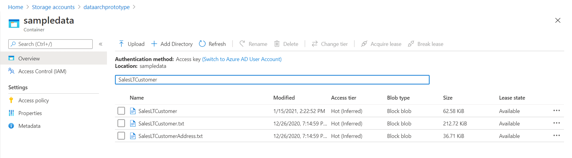 Export compressed data from Azure SQL Database