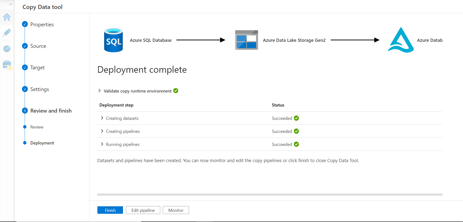 Populating Delta Lake Tables in Azure Databricks with Azure Data Factory