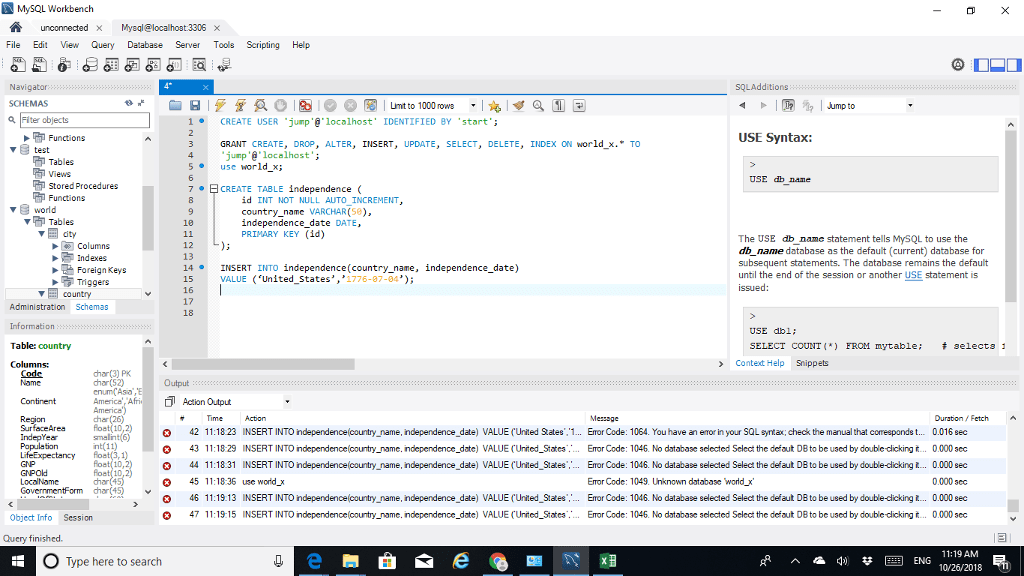 MySQL CREATE USER Statement