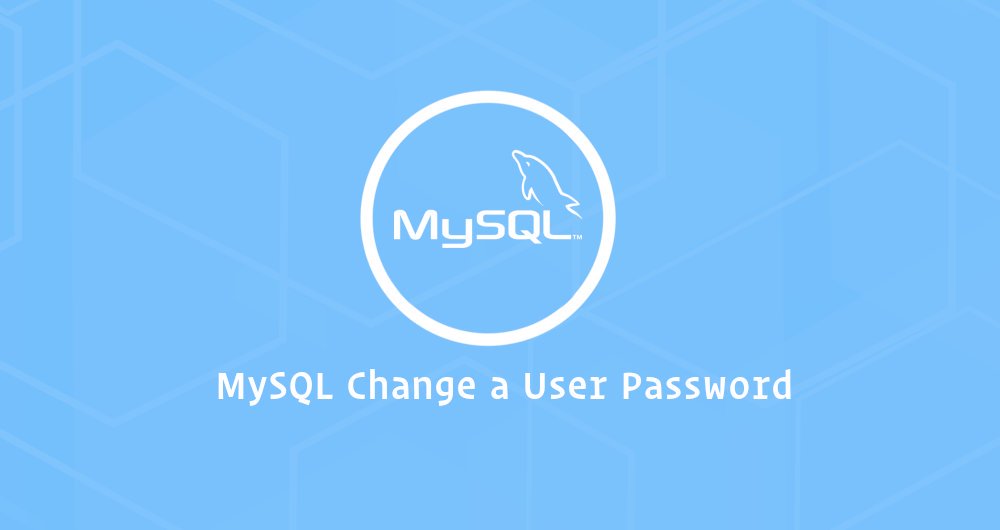 MySQL Change user password by SET PASSWORD statement