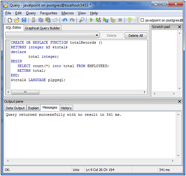 PostgreSQL abs function