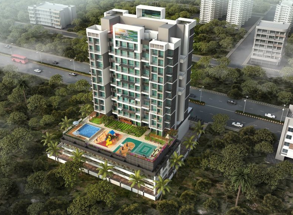 1 & 2BHK Flats in Khanda Colony Qualcon alliance Sqmtrs