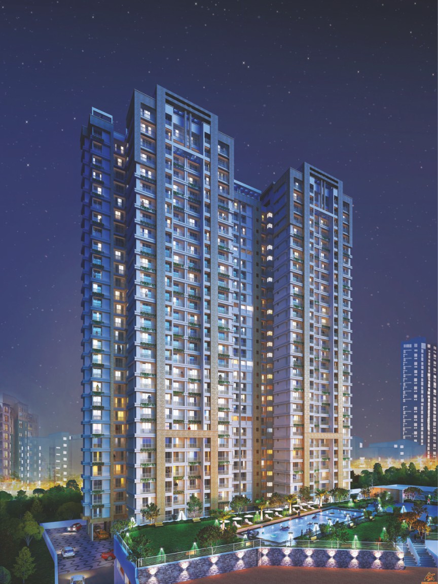 2 & 3BHK Flats in Balkum Thane Mumbai in Concorde Cosmos Horizon Sqmtrs