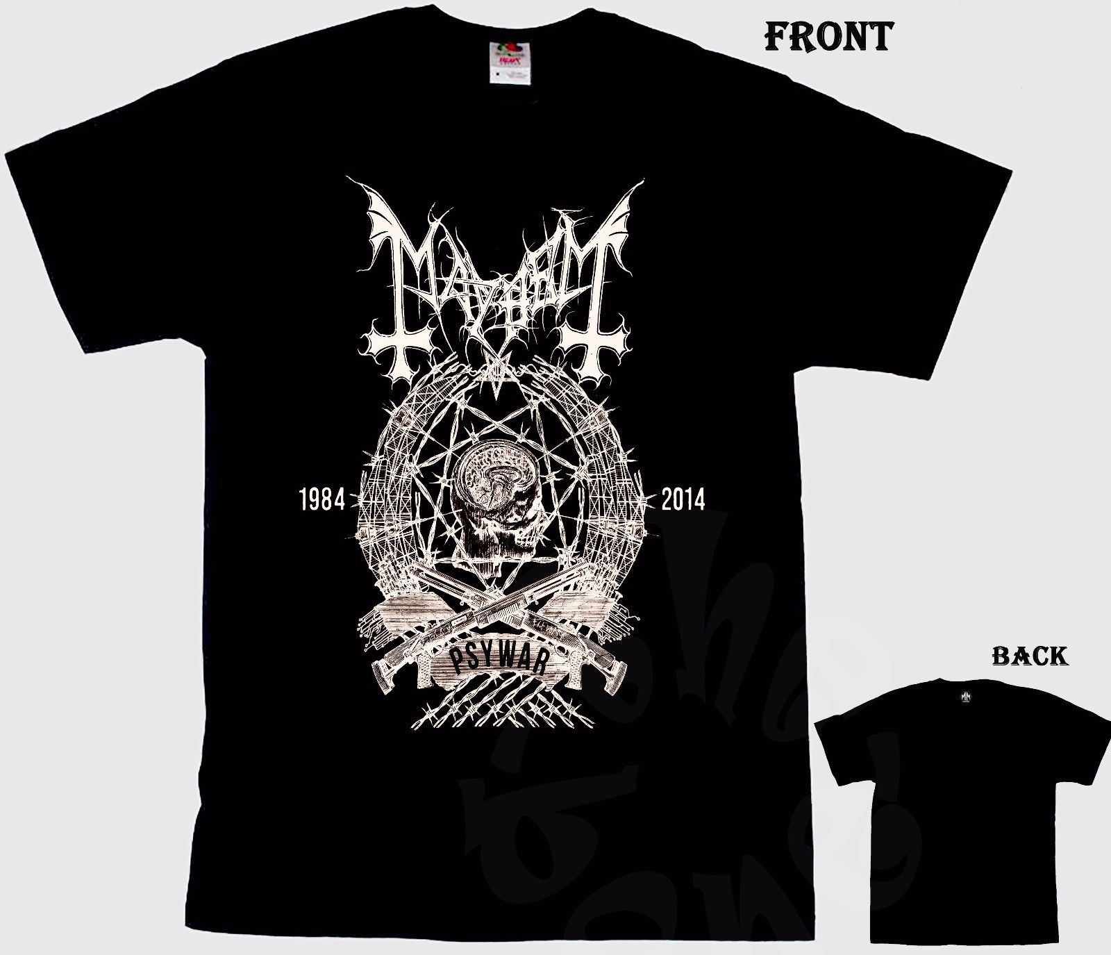 MAYHEM Norwegian Black Metal Band TShirt