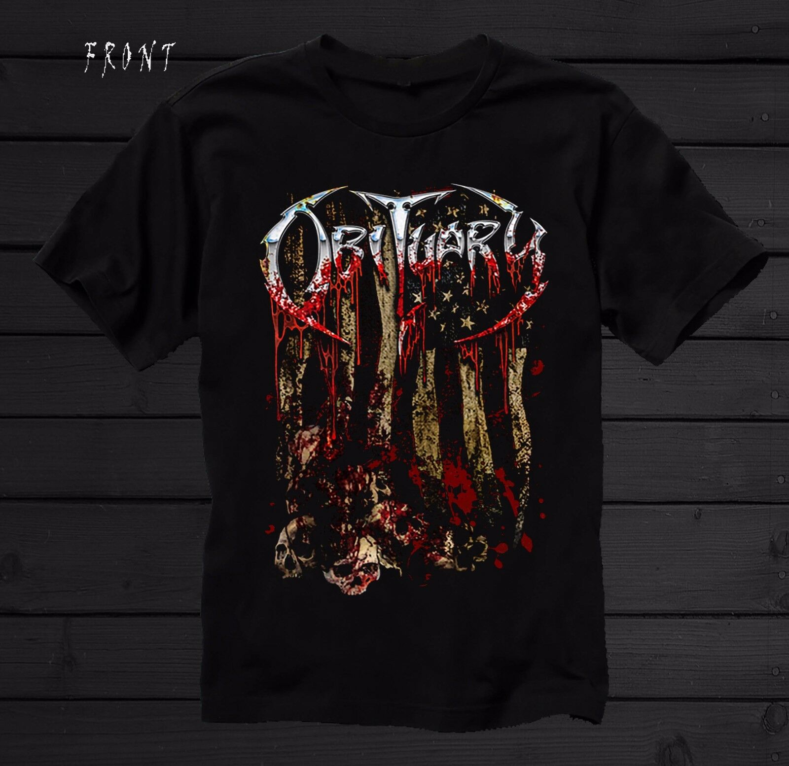 OBITUARY American Death Metal Band TShirt