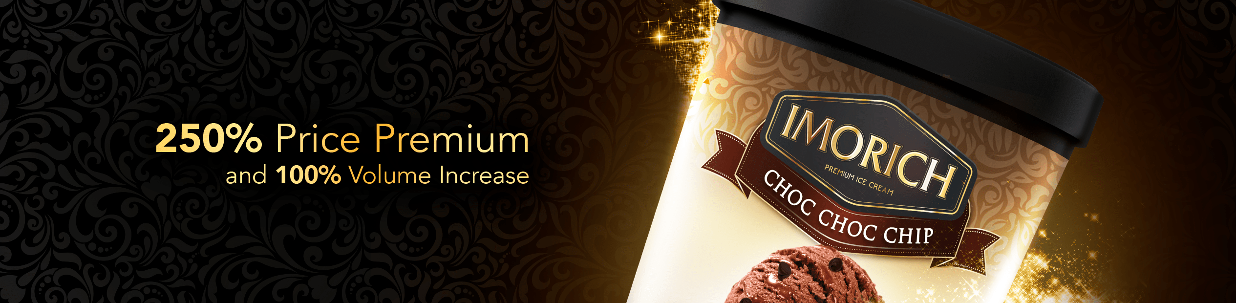 Creating the Brand Design & Packaging Design for a New Premium Ice