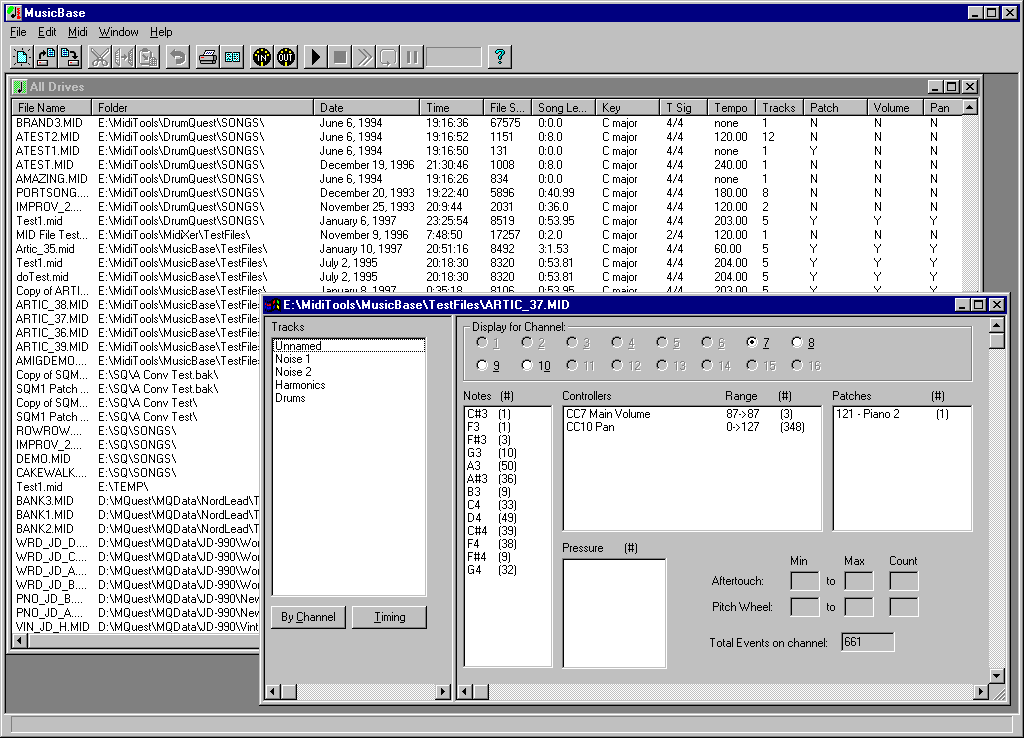 Sound Quest SQ Midi Tools