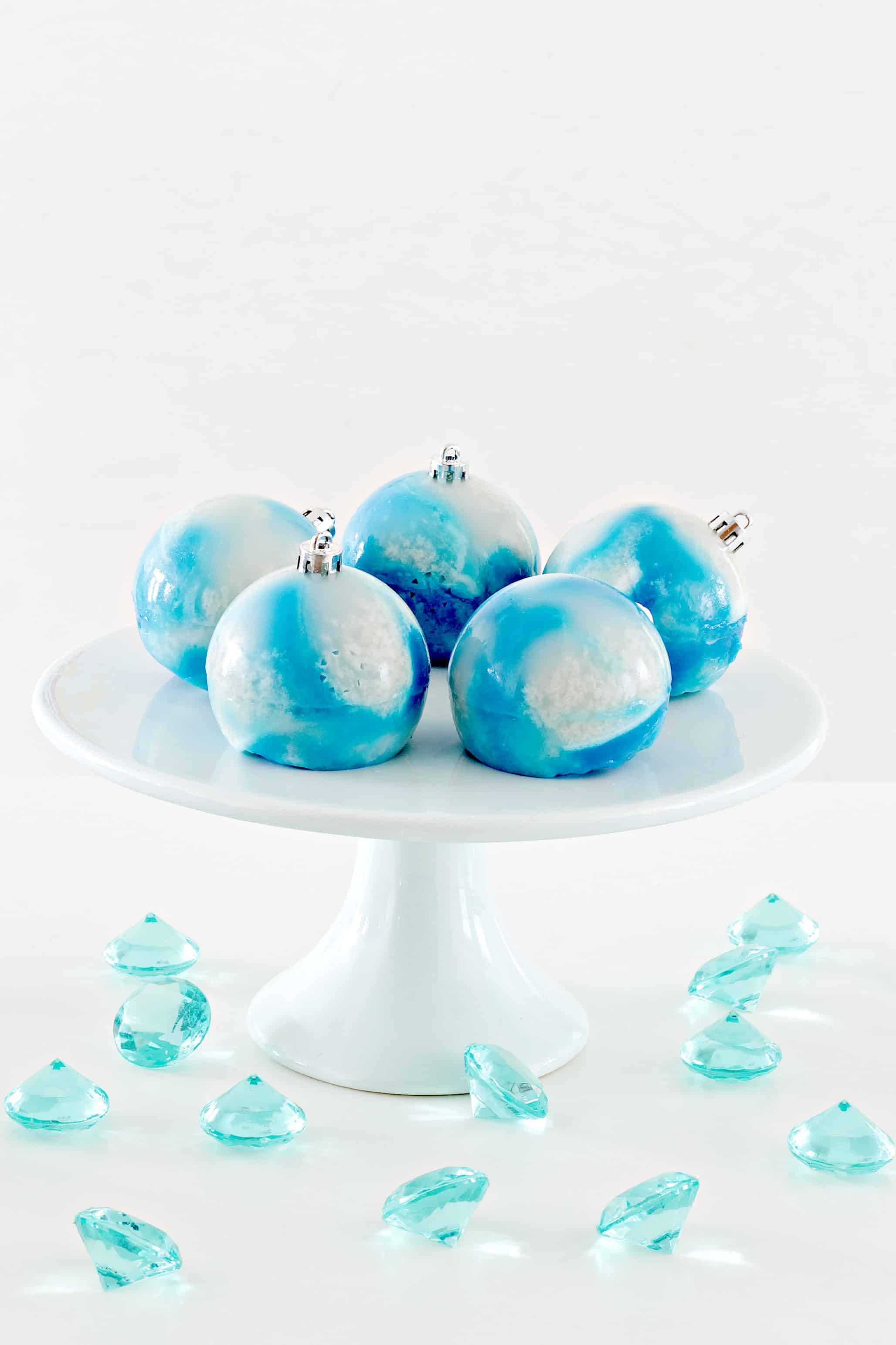 Edible Ornaments Marbled Christmas Ornament Jelly