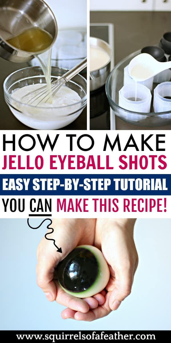 Freaky Halloween Eyeball Jello Double Shots Recipe