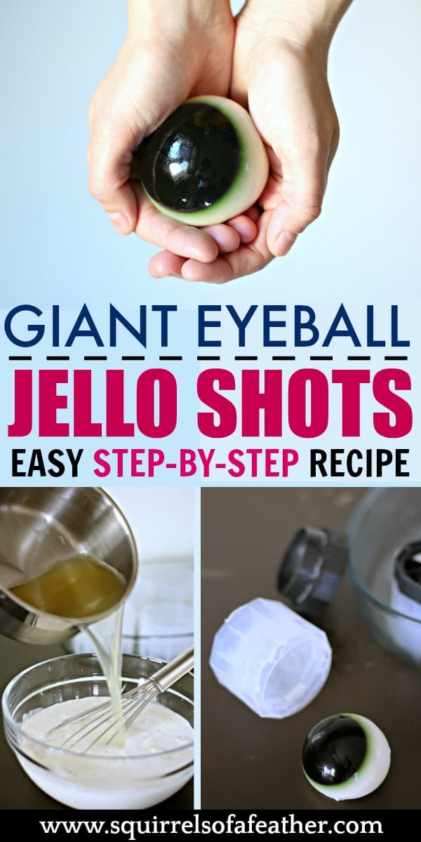 Freaky Halloween Eyeball Jello Double Shots Recipe