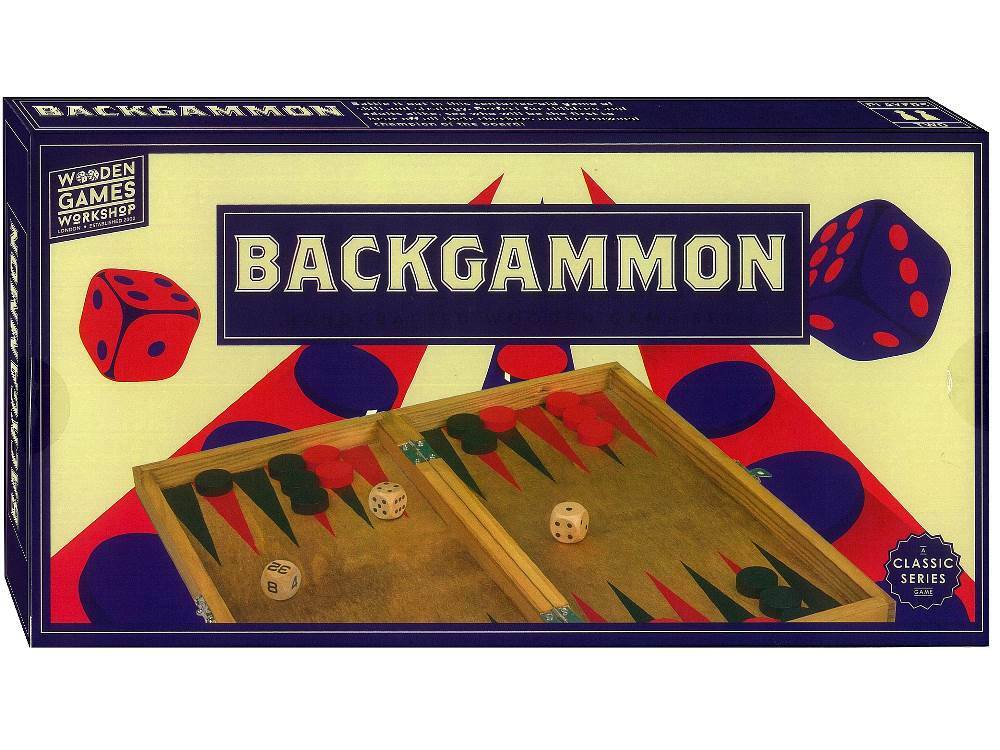 Professor Puzzle Wood Games Backgammon (PRO531038) eBay