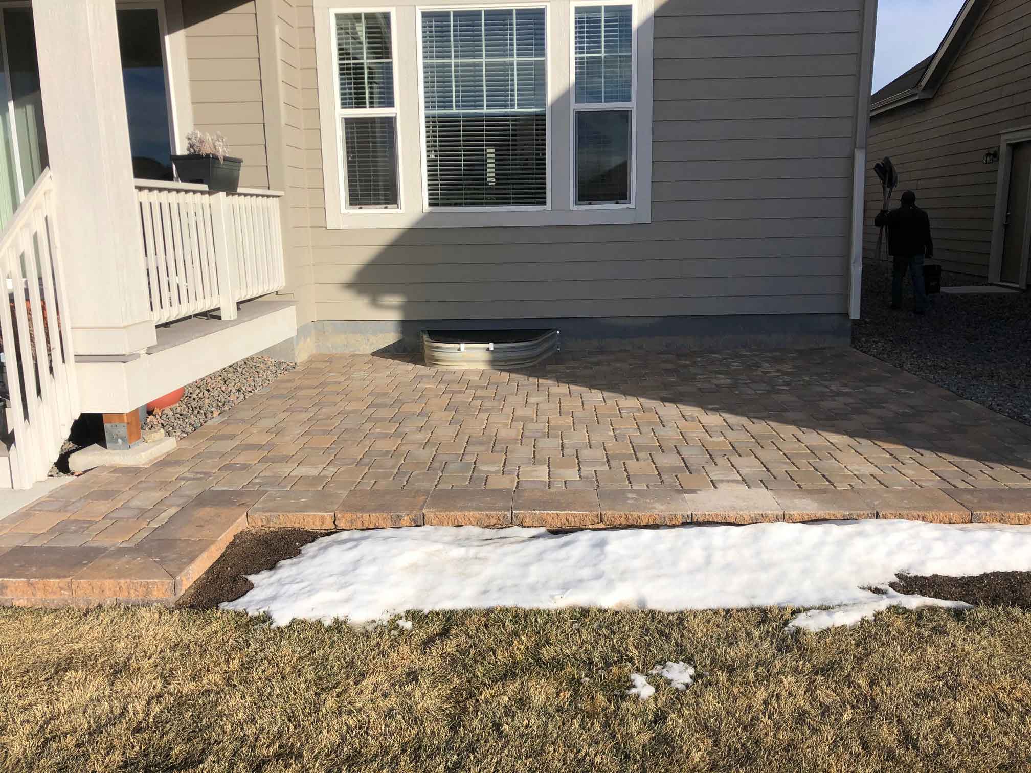 Paver patio in Longmont Scott Rogers Custom Stone in Longmont, CO