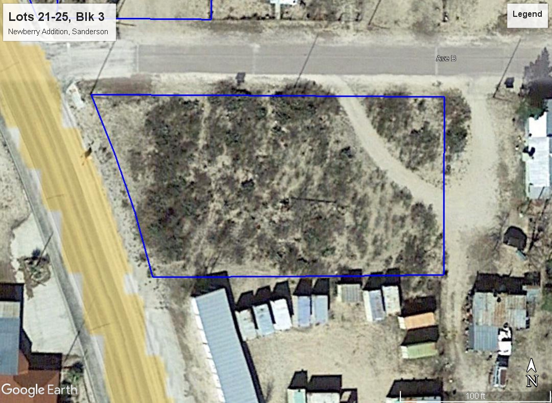 5 Lots in Sanderson, Texas