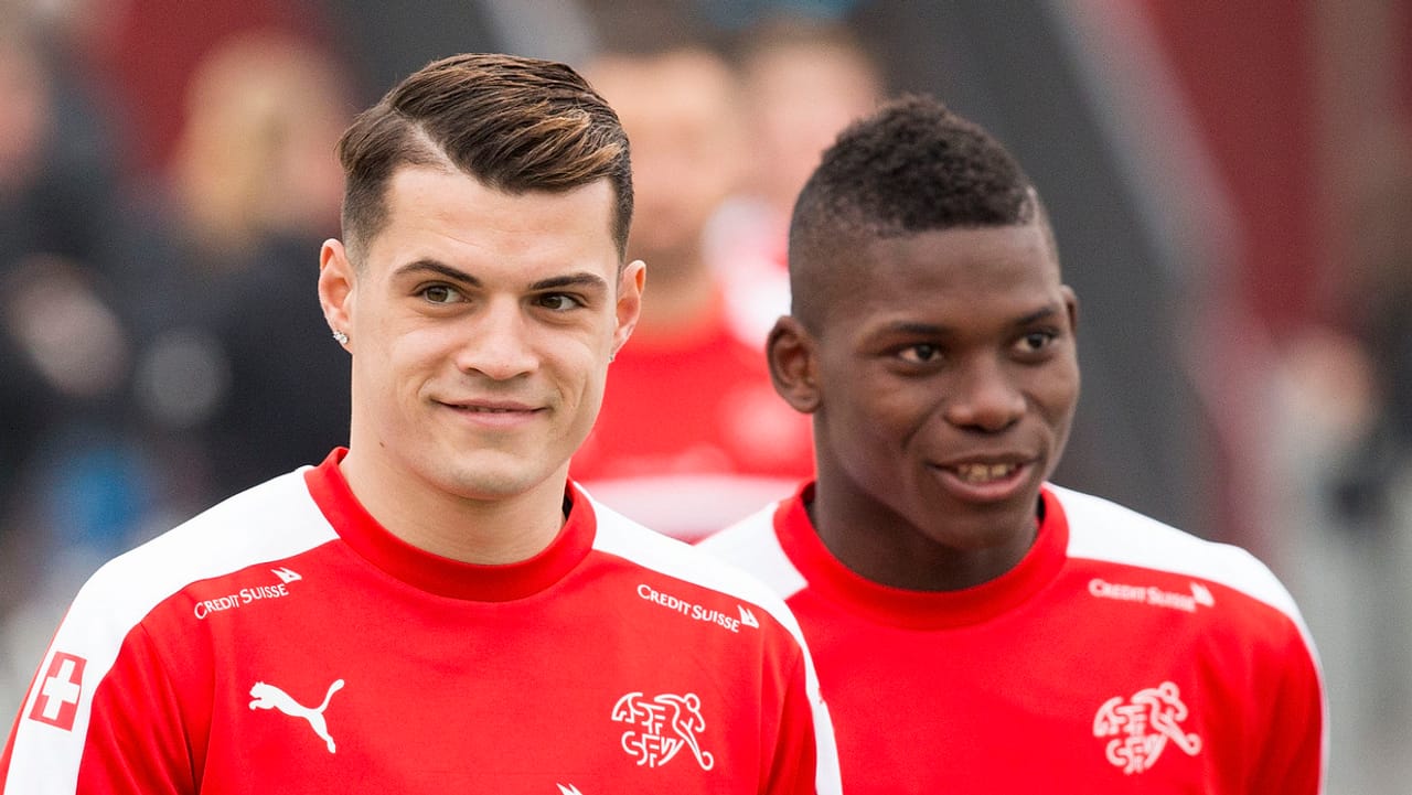 Schweizer Nationalmannschaft Schweiz das drittjüngste Team an der