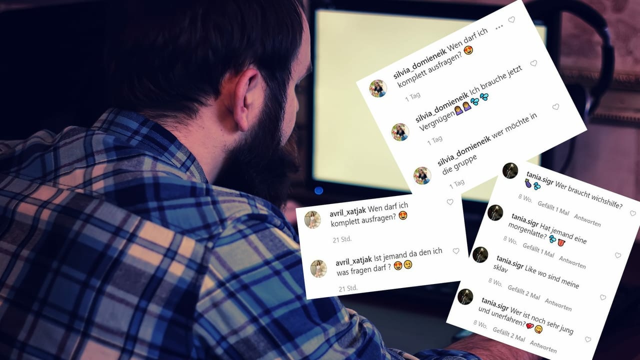 Anzügliche InstaKommentare Wer steckt hinter den
