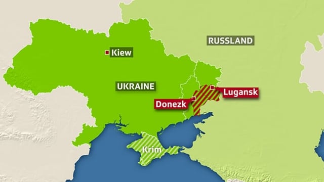 Truppenrückzug in Ostukraine «Die Kämpfe gehen auf kleinem Feuer