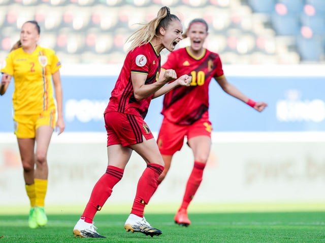 So gut wie noch nie Die Belgierinnen mit der Chance auf Revanche