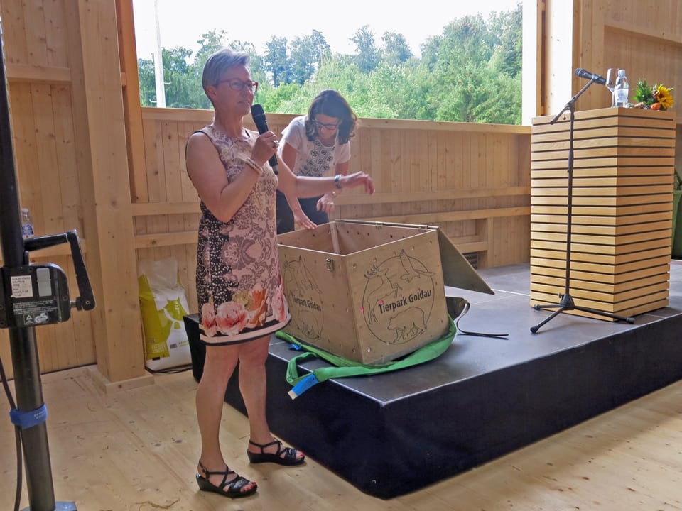 Zentralschweiz Tierpraxis, Futterlager und Quarantänestation unter einem Dach News SRF