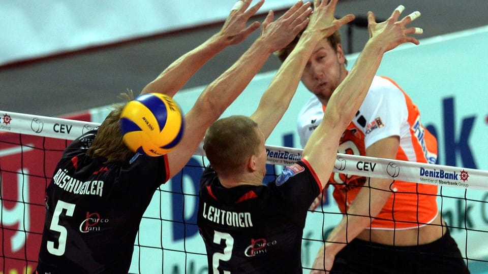 Volleyball Lugano mit 2. Heimniederlage Sport SRF