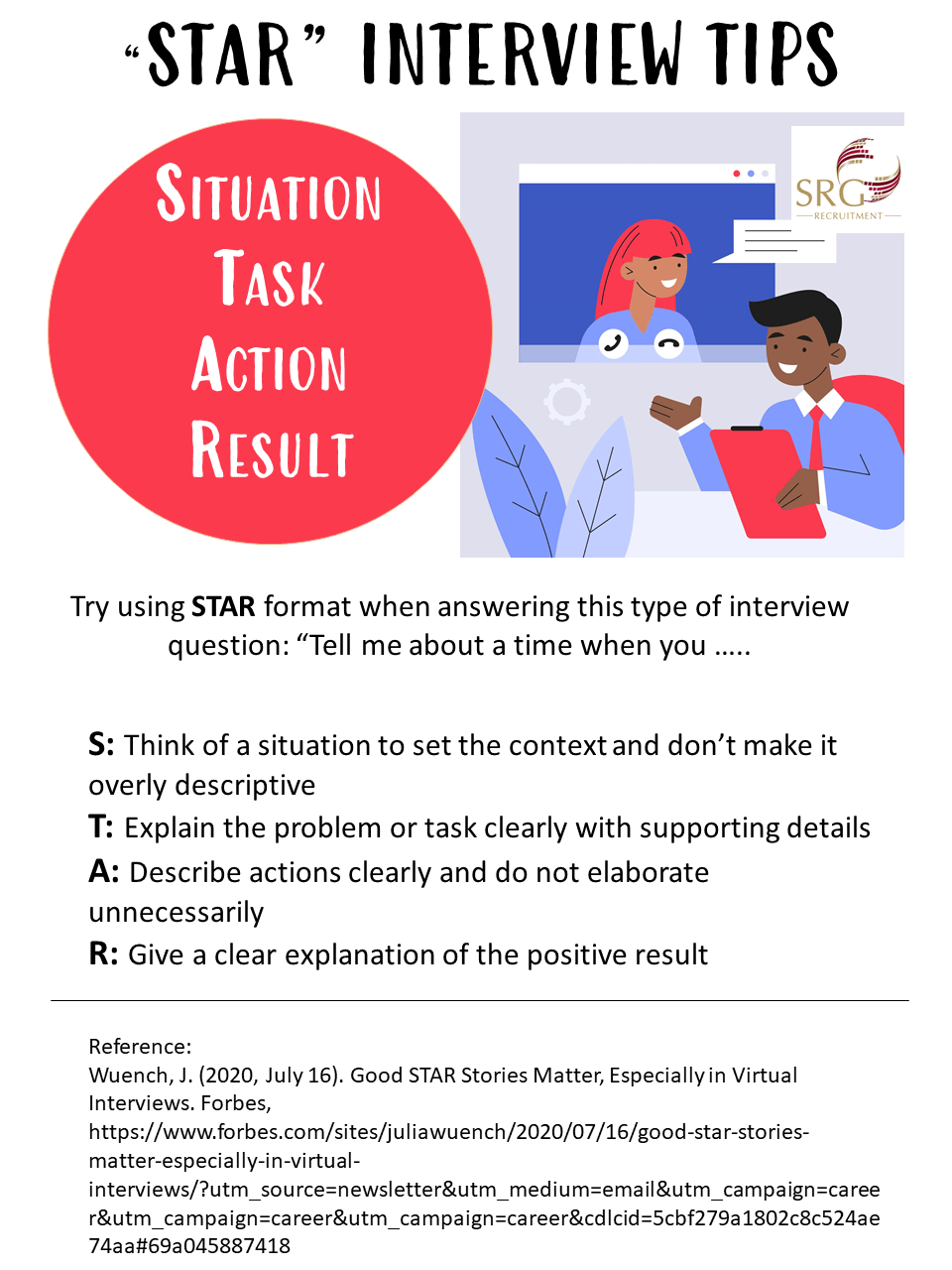 STAR INTERVIEW TIPS SRG Recruitment Agency in Durban