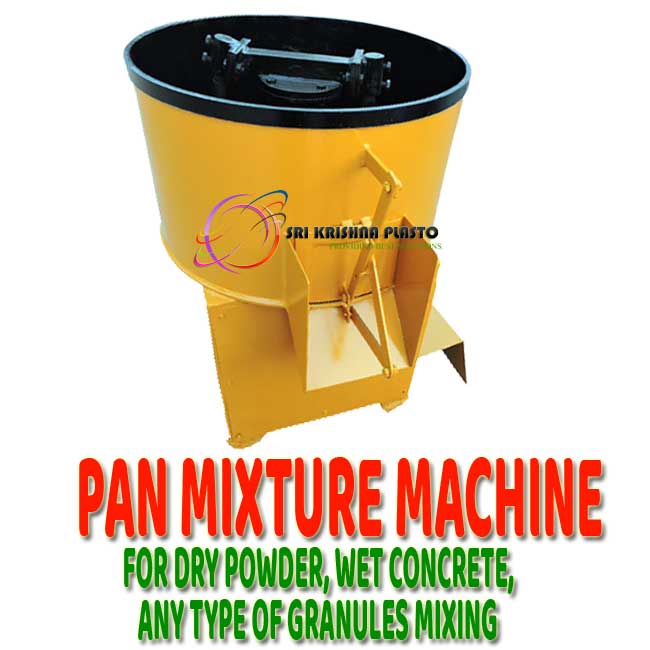 Concrete Pan Mixture Machine, Best, Color Pan Mixer Machine