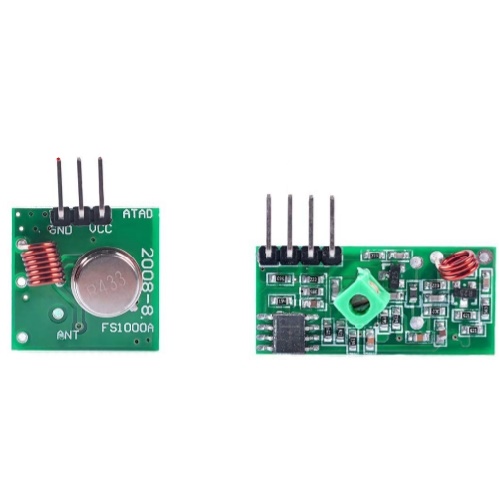 RF Transmitter Receiver 433MHz FS1000A SRK ELECTRONICS