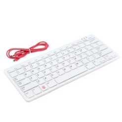 Raspberry Pi Official Keyboard (White Red) - SRK ELECTRONICS