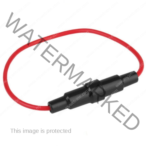 6x30mm Fuse Holder Inline Screw Type With Wire SRK ELECTRONICS