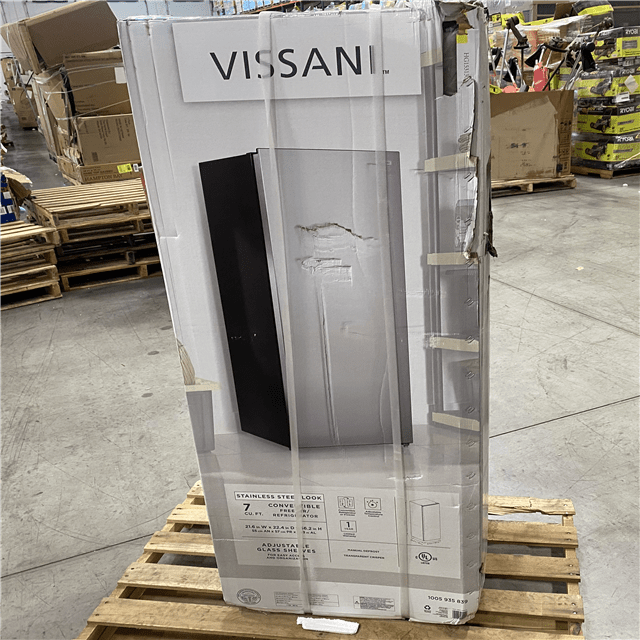 DALLAS LOCATION Vissani 7 cu. ft. Convertible Upright Freezer