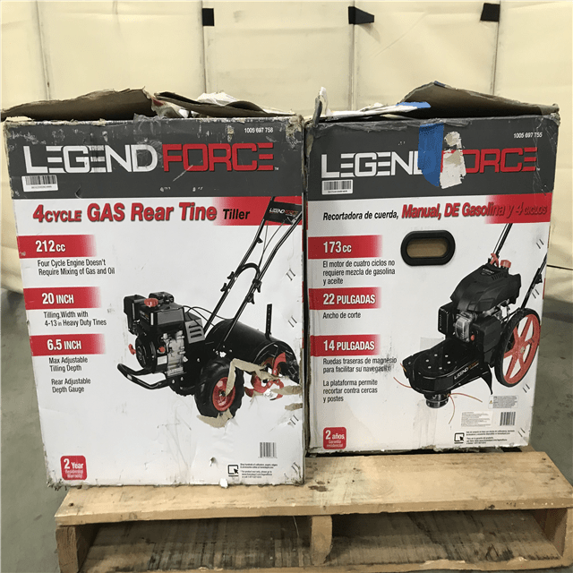 CALIFORNIA ASIS LEGEND FORCE Gas WalkBehind String Trimmer & Gas Rear