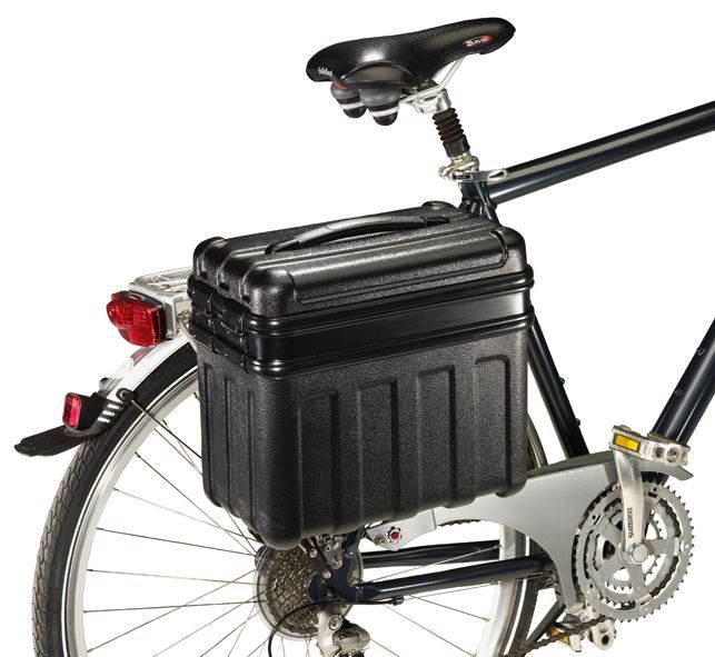 Waterproof Rear Pannier Case Touring Commuter box hard eBay