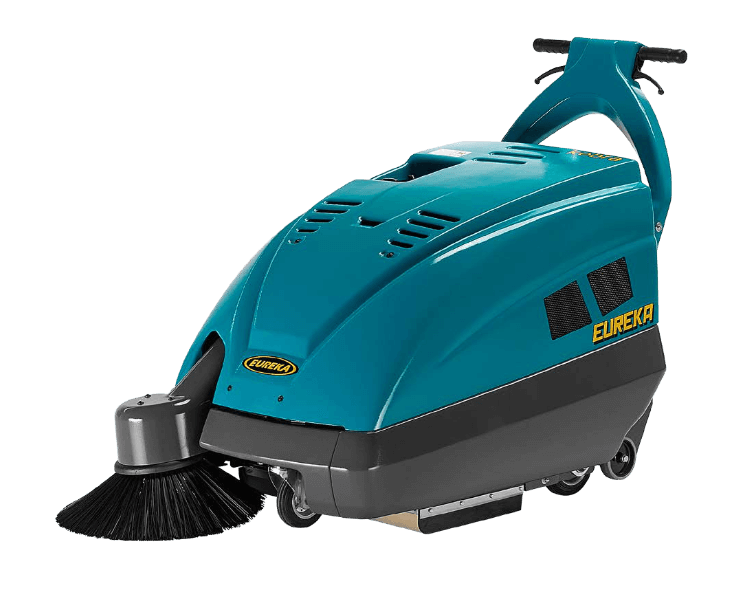 SRS’s New Small WalkBehind Sweeper SRS Cleaning