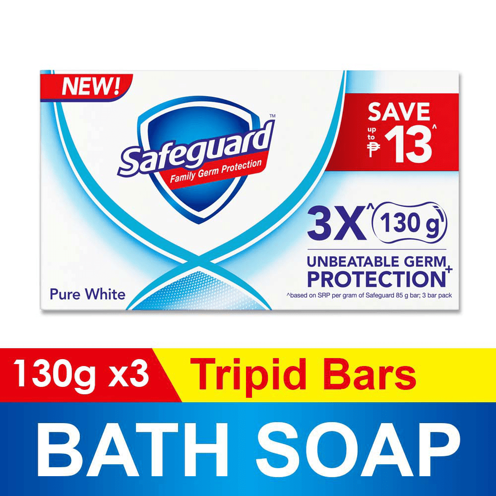 SAFEGUARD BAR WHITE 135GX3X24 SRS Sulit