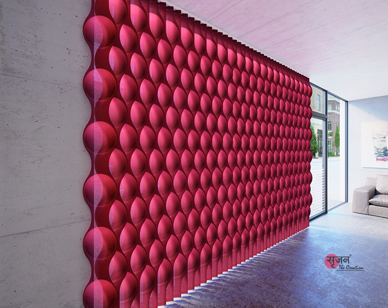 WaveVertical Blinds Srujan The Creation